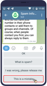 ربات رفع ریپورت تلگرام